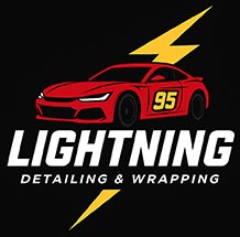 lightning detailing wrapping logo
